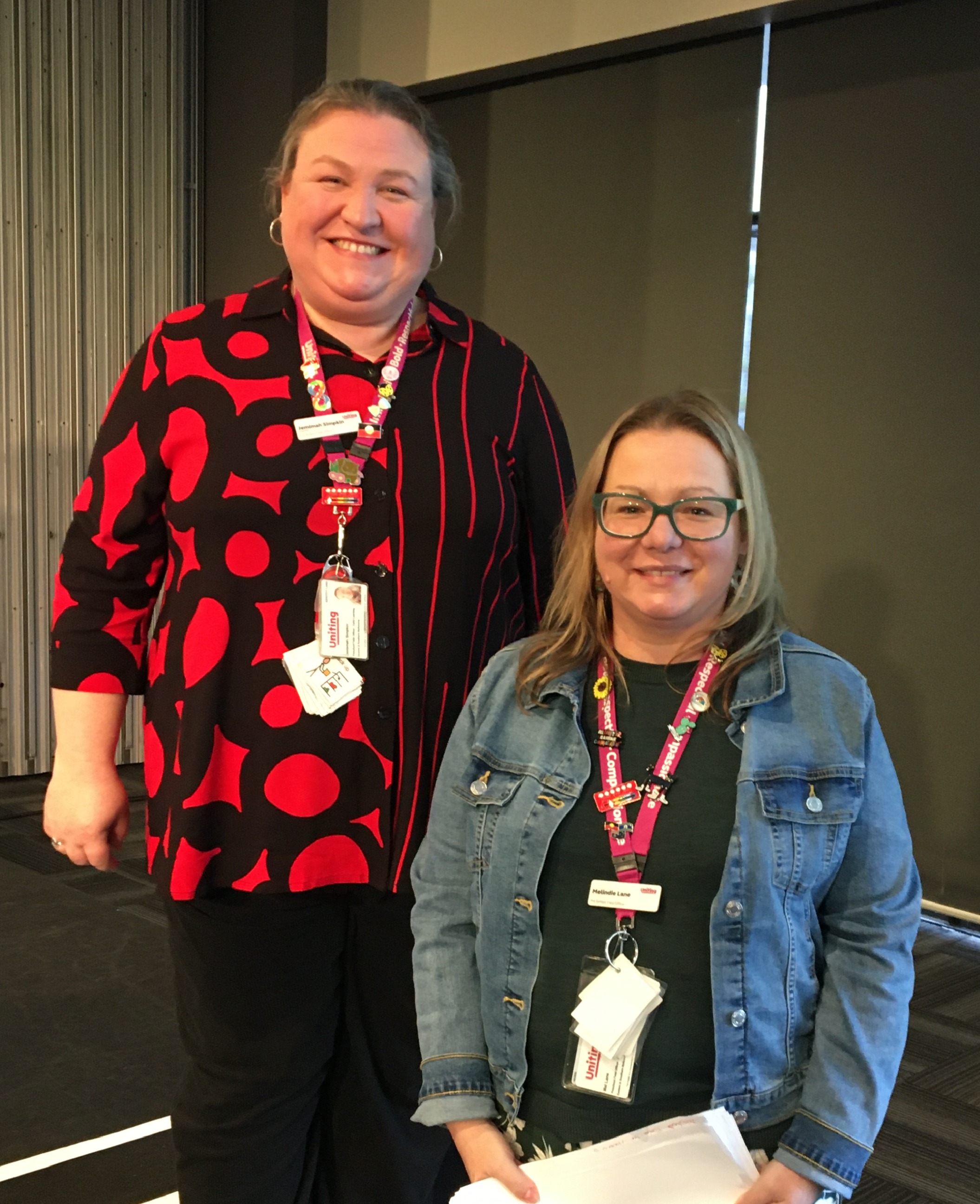 Jemimah Simpkin and Melindie Lane